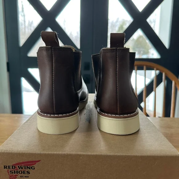 *SOLD* Red Wing 3445 Heritage Women's Classic Chelsea Boot in Amber Harness NIB - Picture 4 of 7